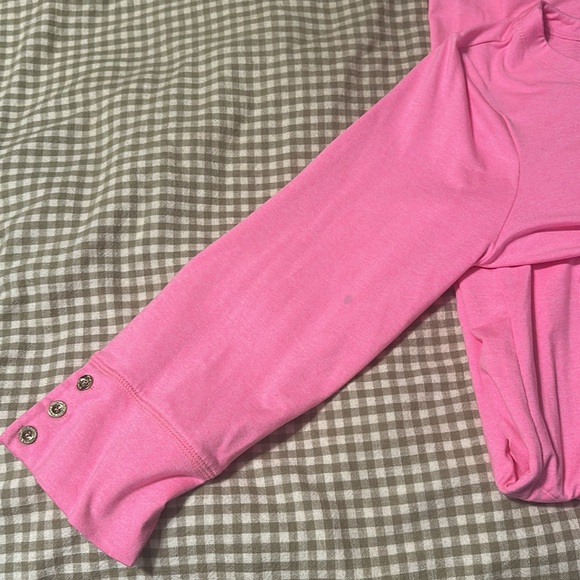 Lilly Pulitzer Solia Downtime Upf 50+ Jersey Shift Dress Pink - Size Large - Picture 7 of 8